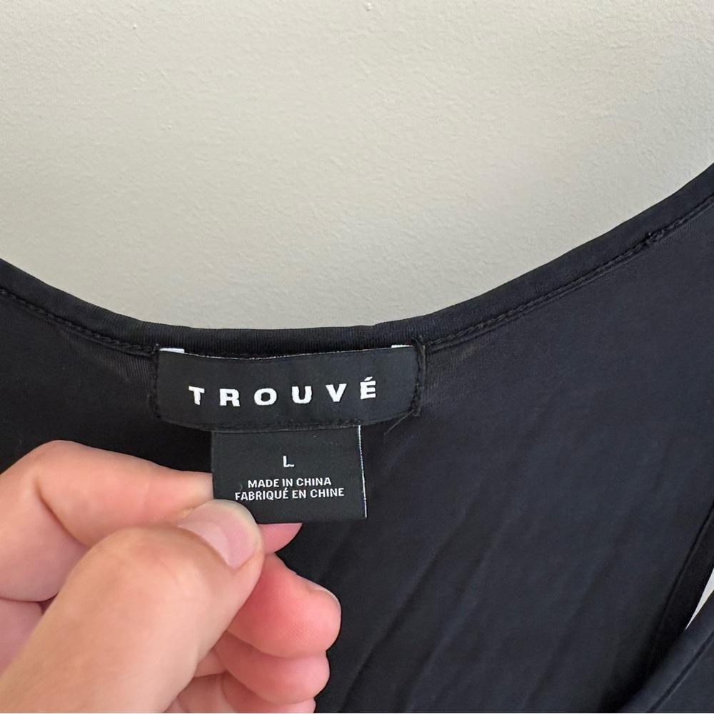Trouvé Cupro Blend Tunic Tank - Picture 5 of 9